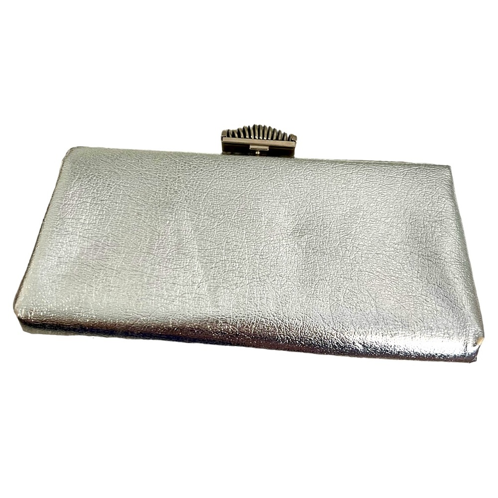 1980s Silver Wire Clasp Clutch